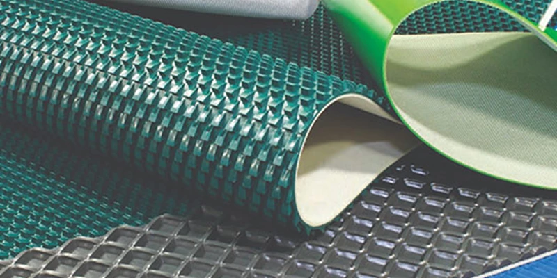 تسمه نوار نقاله لاستیکی(Rubber Conveyor Belt):