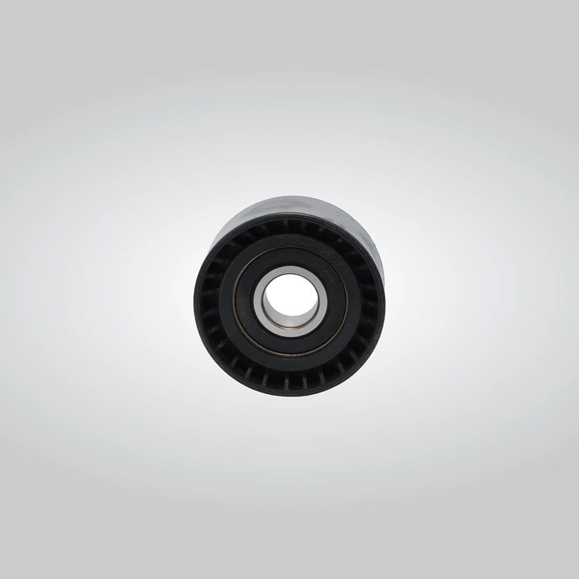 Upper alternator idler pulley